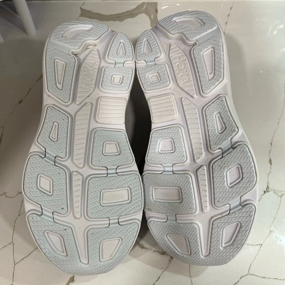 Hoka Bondi 9 Running Shoes. Men’s Size 10D Color Drizzle / Downpour - Picture 9 of 9